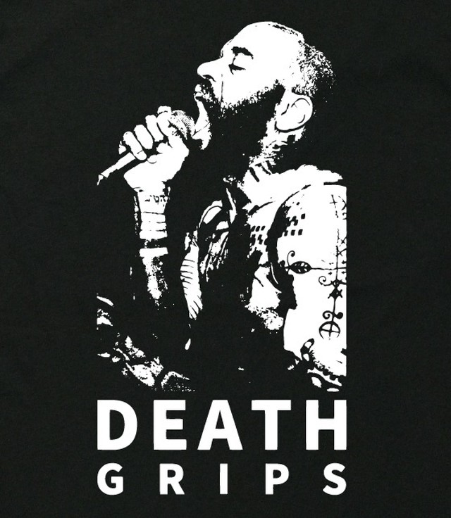 Hiphop ヒップホップ Death Grips ロゴ 長袖 ロングtシャツ Utn346 Unou