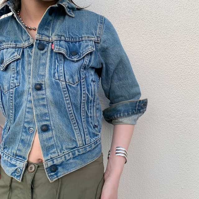 80 S Levi S Denim Jacket Jean Jacket Vintage リーバイス デニムジャケット ジージャン Gジャン No Sign