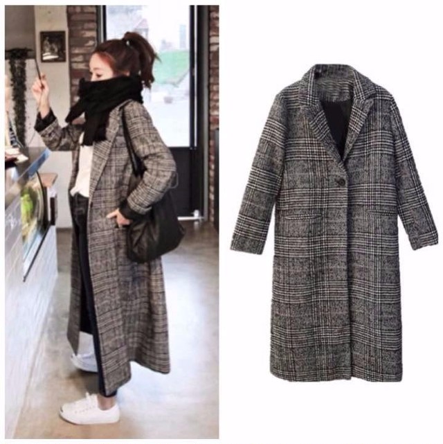 秋 秋服 ロングコート タータンチェック チェック チェスターコート Sasa1212