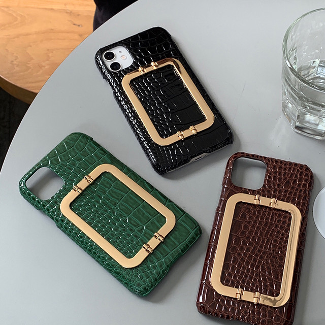 クロコダイル Iphoneケース スマホケース 金属ベルト付き Iphone12 Proケース かわいい Iphone11 Proケース 大人 Iphonexsケース ハード Iphonexr Se2 8 7plus保護カバー 韓国芸能人定番 スタイリッシュ 全三色 オシャレ 並行輸入品 Girlshares