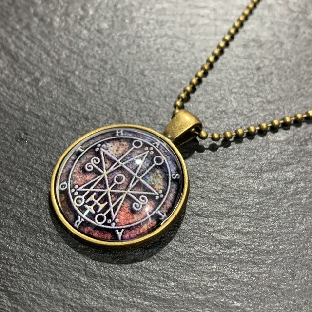 ソロモン72柱 悪魔アスタロト のシジル ネックレス 異世界雑貨屋