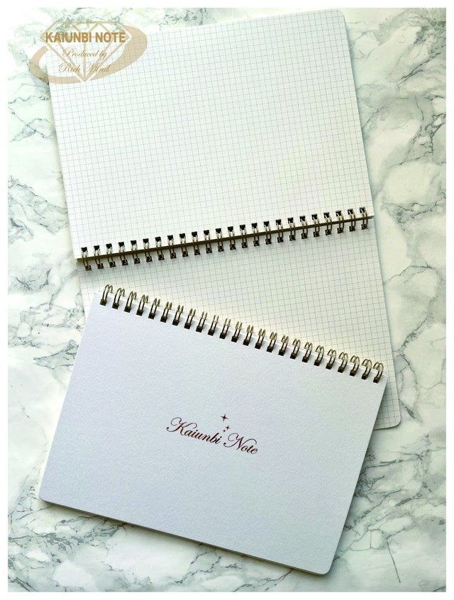 開運日ノート 最強金運 白 願いを叶えるノート Richmind