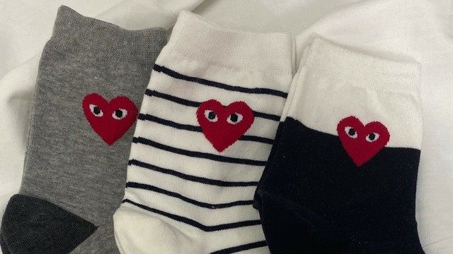 Heart Socks 韓国 靴下 ソックス 韓国ファッション 韓国ファッション通販 Andynextjapan