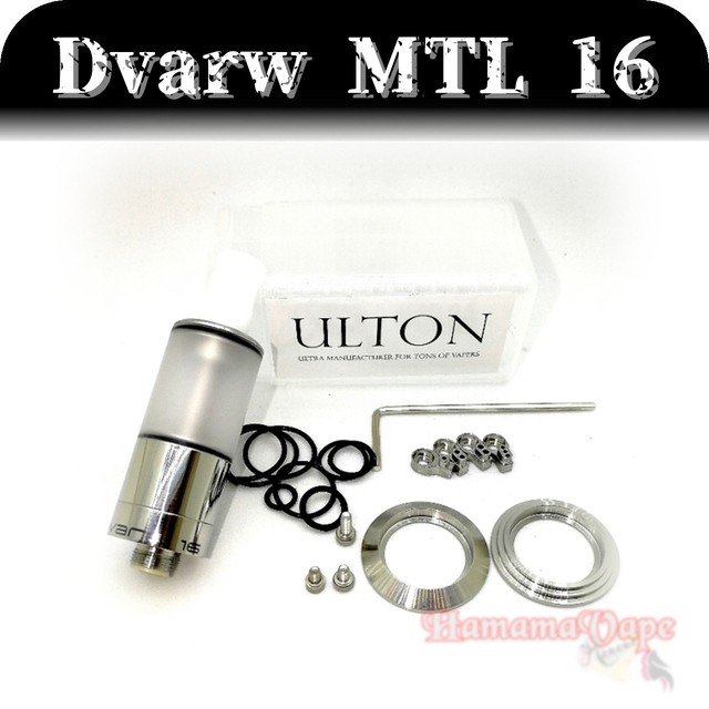 国内発送 送料無料 クローン Dvarw Mtl 16mm Ulton Ver Hamama Vape Hamamavape ベイプ 電子たばこ 電子タバコ Rba ハイエンド Rta アトマイザー Ulton Clone 並行輸入販売 Vapeショップ Hamama Vape Hamamavapeクローン Rda Rta Rdta