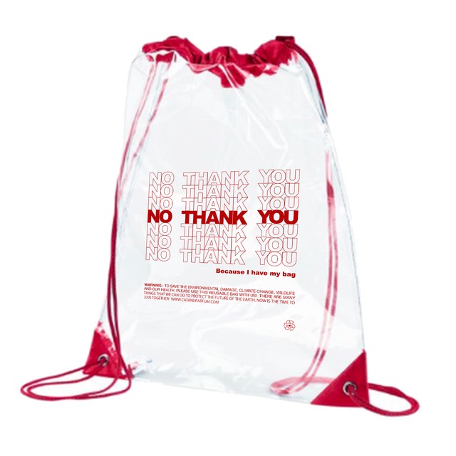 NO THANK YOU Eco PVC Backpack