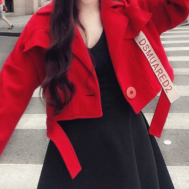 セットアップ ツーピース 2点セット 小さいサイズ アウター ピーコート 長袖 キャミソールワンピース 無地 ミニ丈 O P