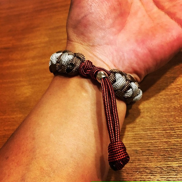 送料無料 パラコードブレスレット メンズアクセ Tateikoyomi キャンプアクセサリー