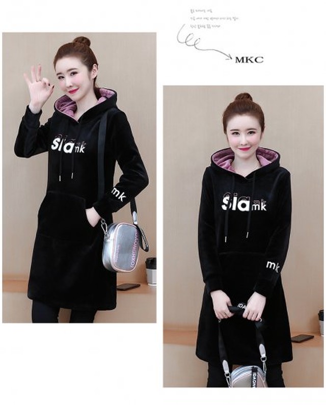 裏起毛 パーカー レディース ロングパーカー レディース 裏起毛 パーカー レディース ロング フード付き あったか 裏起毛 スウェット プルオーバー K07 Shopmall To You