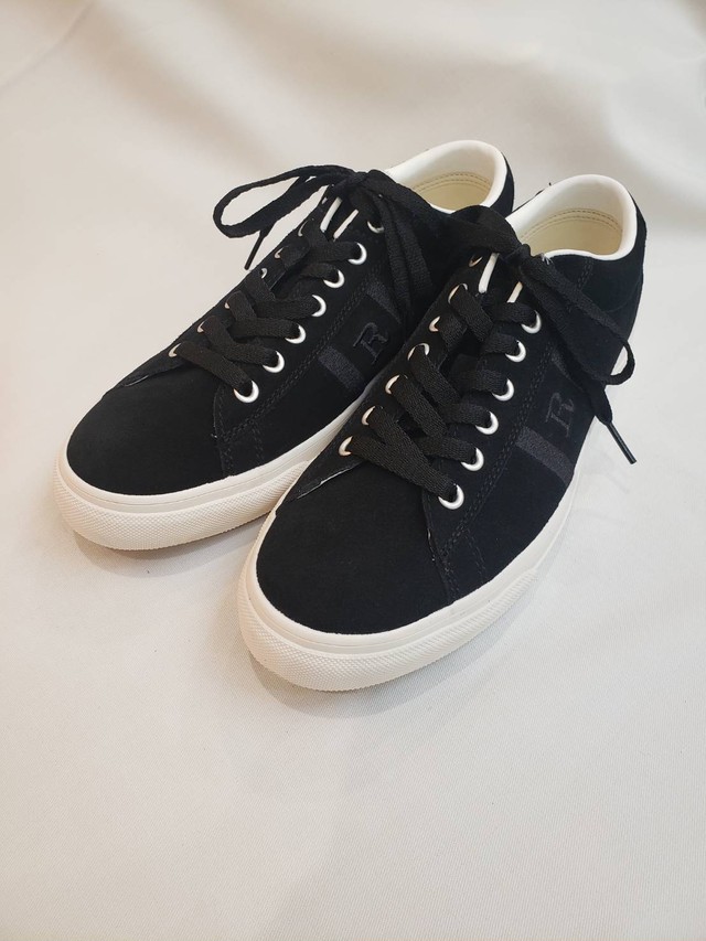 メンズ リーガル Rマークレザースニーカー 53wr ブラックスエード 岩井信六商店