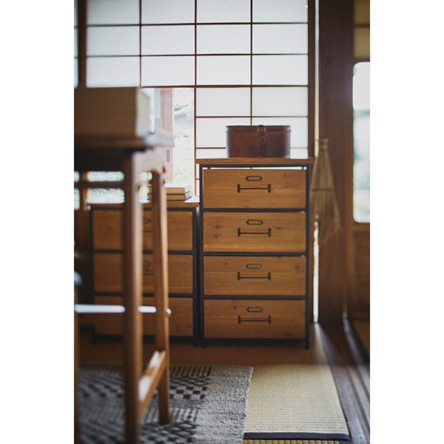 Vintage 4Racks Chest / ヴィンテージスタイル 4段チェスト