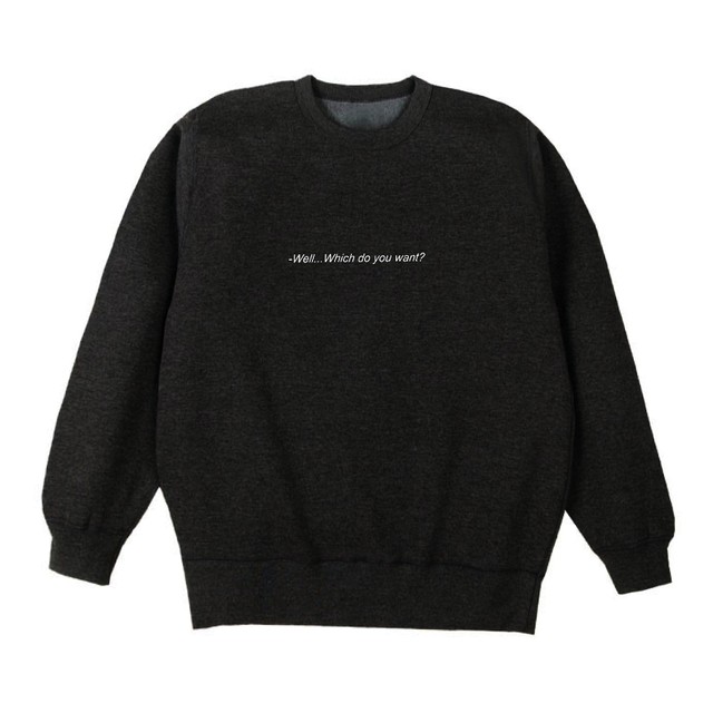 【Cat & Parfum】''Which one do you want?'' Heavy Cotton Sweat