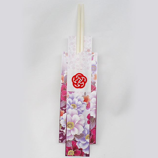 舞子祝箸 1膳(薔薇と桜)