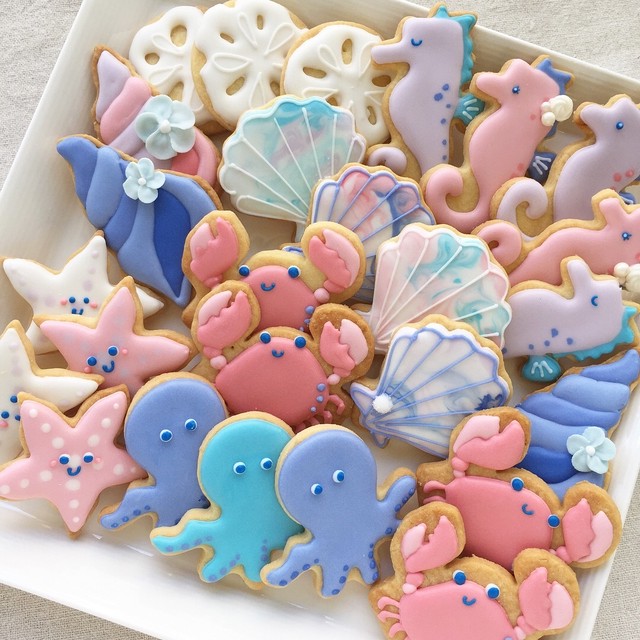 フルオーダーメイド アイシングクッキーギフトセット Sunbaked Sweets