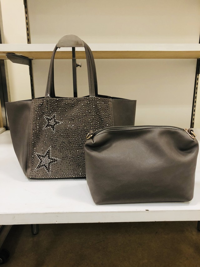 送料無料 ハンドバッグ 親子バッグ キラキラ バックインバッグショルダー付き レディース トートバッグ キラキラ オシャレ Pal