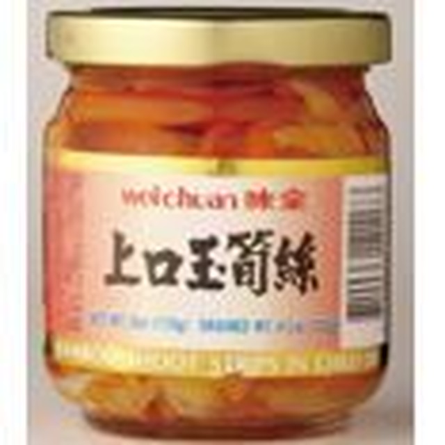 味全 上口玉筍絲 台湾産 味付穂先メンマ おつまみ おかず 精進料理 全素食 ベジタリアン可 Nihaotaiwan