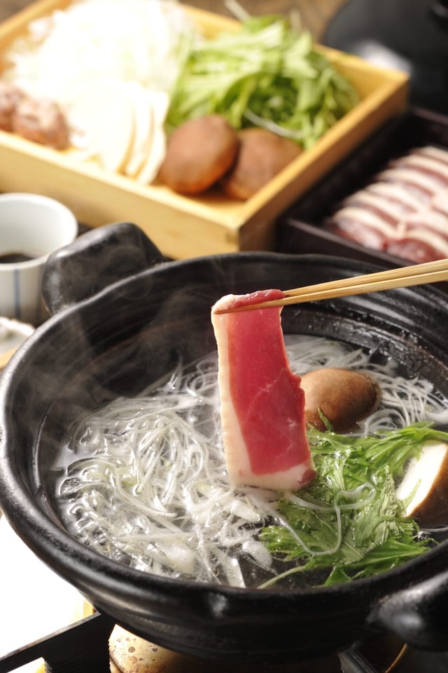 青森県 銀の鴨 しゃぶしゃぶセット 野菜付き Cashiko