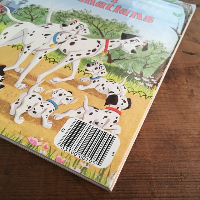 ヴィンテージ 洋書 絵本 101 Dalmatians 101匹わんちゃん ゴールデンブック 英語 E Vintage ヴィンテージ 洋書 雑貨のお店