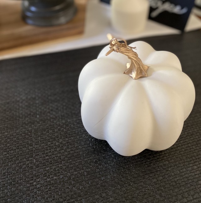 【再入荷】ホワイトゴールドパンプキン Mサイズ