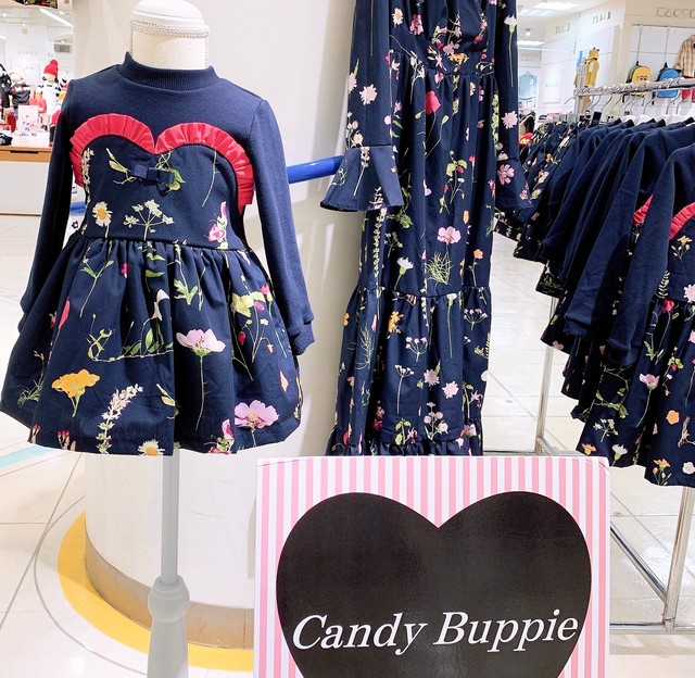 フラワーハートワンピース1 130 Candybuppie