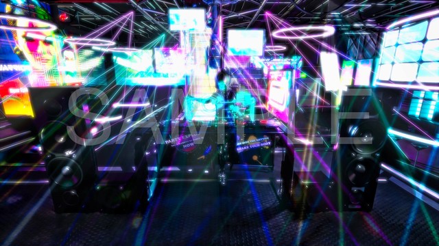 近未来施設 Digital Elf イラスト素材販売