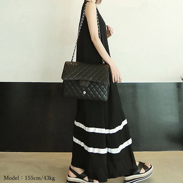 特選 ワンピース レディース ノースリーブ マキシ丈ワンピース ゆるワンピース モーダル 即納 レディース 韓国ファッション 直輸入通販 セクシー ワンピース クールカジュアル 全品送料無料 Ukky Franky