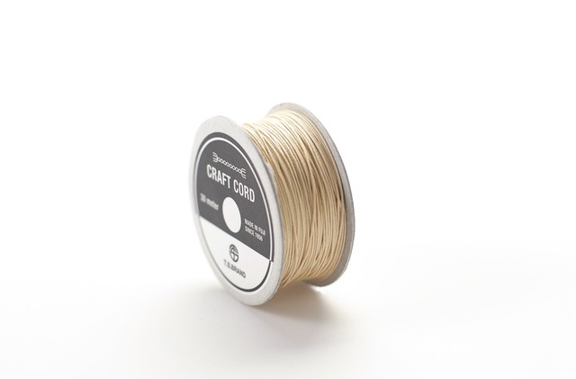 WAX CORD/ IVORY/ 0.5㎜ /30meter