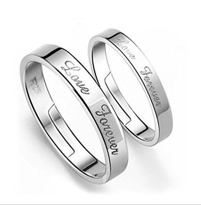 ペアアクセサリー工房 人気 ペアリング 指輪 刻印 ステンレス シルバー ペアセット サイズ調整可能 ジュエリーポーチ付き お揃いのネックレスや ブレスレットなどおしゃれなペア専門店 Peaceya お揃いのネックレスやブレスレットなどおしゃれなペア専門店 Peaceya