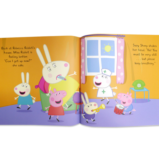 Peppa Pig Miss Rabbit S Day Off 英語絵本の わんこ英語books