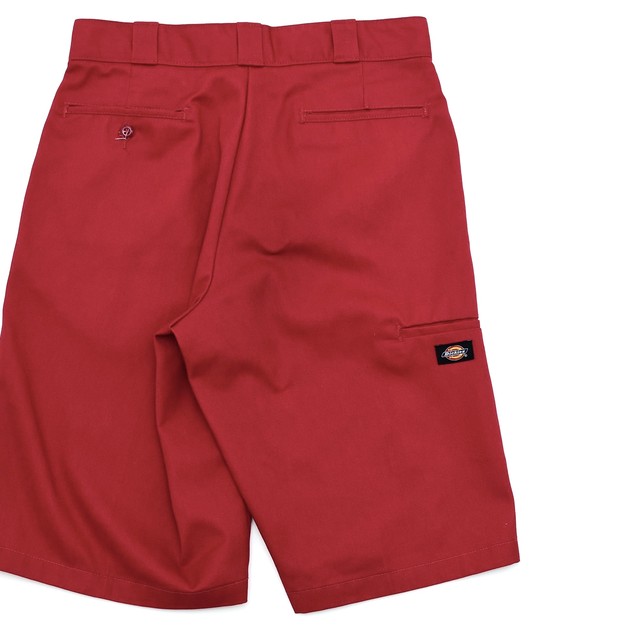 Dickies 13inch red color work shorts