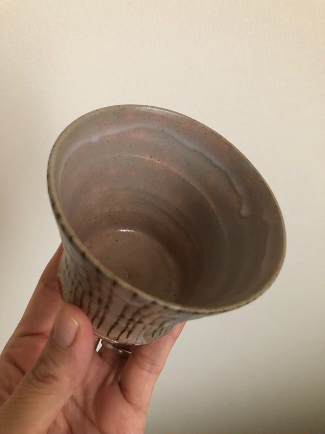 蚤の市 作家さんの湯のみ 2点セット コースター付き Pilvi ピルヴィ