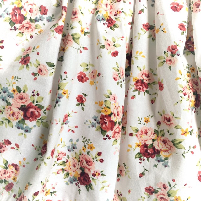 仕立屋コラボ ツインリボン ワンピース レッド Heart Spring スモッキングワンピースと可愛い子供服