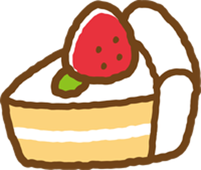 無料 いちごのショートケーキ A005 Png イラストショップくま 商用