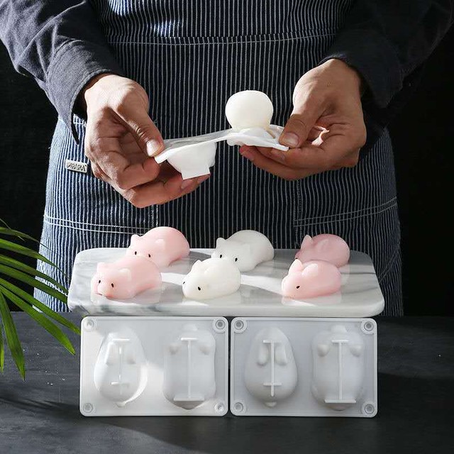 うさぎ こぶたシリコン素材プリン型ゼリー型 深圳直送雑貨店 Shenzhen Direct Shop
