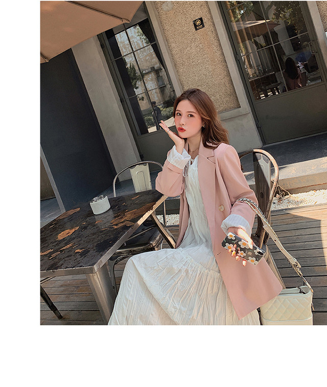 ミディアム丈テーラードジャケット ゆったり レディース スプリング 春 秋 冬 コーデ ストレート カジュアル スーツ ジャケット専門 ノンノン スクリー Nonnon Skry For Ladies Jackets Only