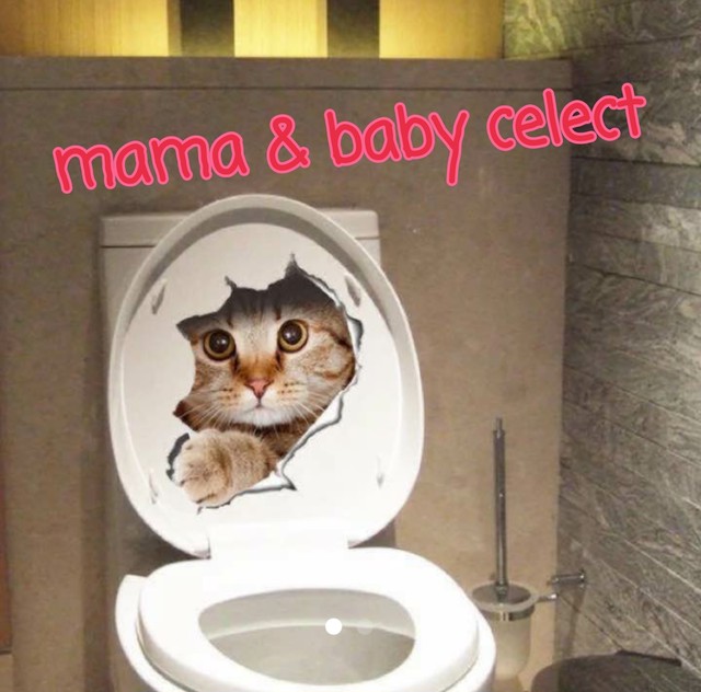 ウォールステッカー 猫 Mama Baby Select 全品送料無料