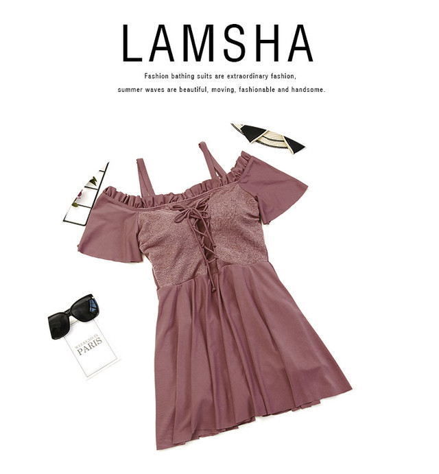 送料無料 水着 ワンピース フリルワンピース水着 ワンピース レディース ワンピース水着 シンプル A Command コマンドプラス