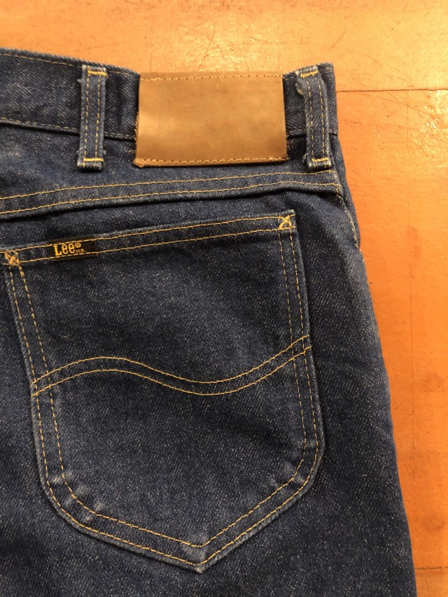 Usa製 90s 90年代製 Lee2 リー ブーツカット デニムパンツ W32 ダークブルー ヴィンテージ古着 メンズ古着 アメリカ製 陽気な古着屋frank