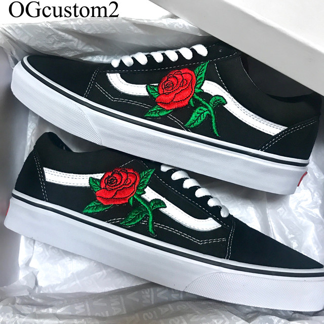 Vans Old Skool Rose Custom バンズ オールドスクール カスタム ー