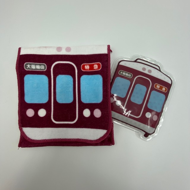 保冷剤付 ポケットタオル