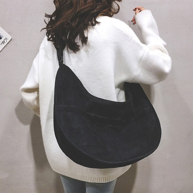 コーデュロイ バッグ バッグ 大きい バッグ 大容量 ショルダーバッグ レディース 斜めがけ 大人 大きめ コーデュロイ ワンショルダーバッグ ネット通販 購入 激安 10代 代 30代 40代 春 夏 秋 冬 Roprot ロプロット ファッション レディースアパレル販売