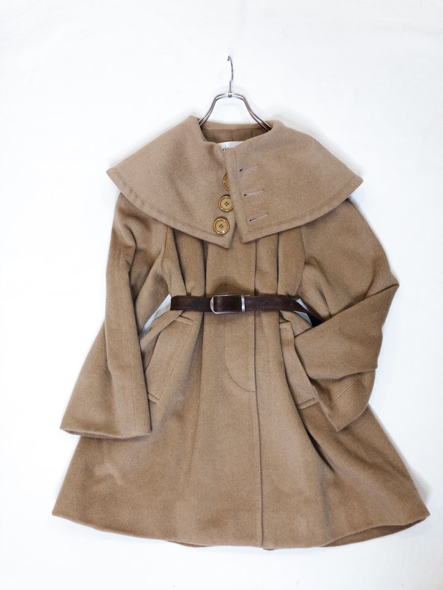 90s Christian Dior ビッグカラーコート Mikotonori