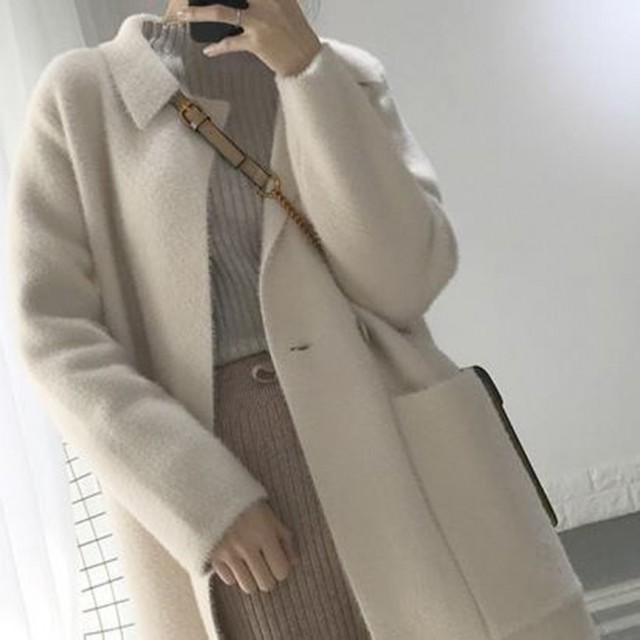 ロングチェスターコート 白 無地 レディース ロングコート チェスターコート 大人 シンプル ジャケット コート 暖か アウター 秋冬 テーラード おしゃれ Af4442 Raxia ラクシア