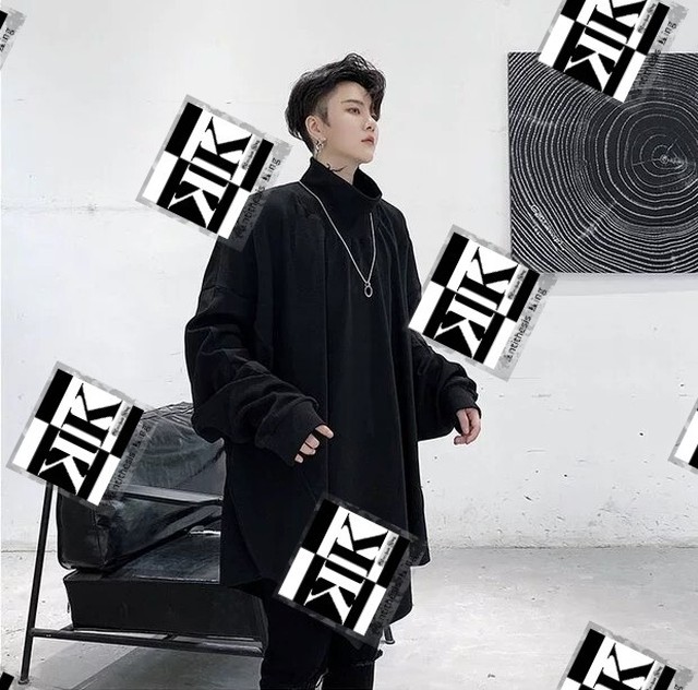 メンズ 韓国 パーカー クール カジュアル ファッション 服 原宿 ダンス 演出 ストリート系 G23 Antithesisking メンズ ファッション部門