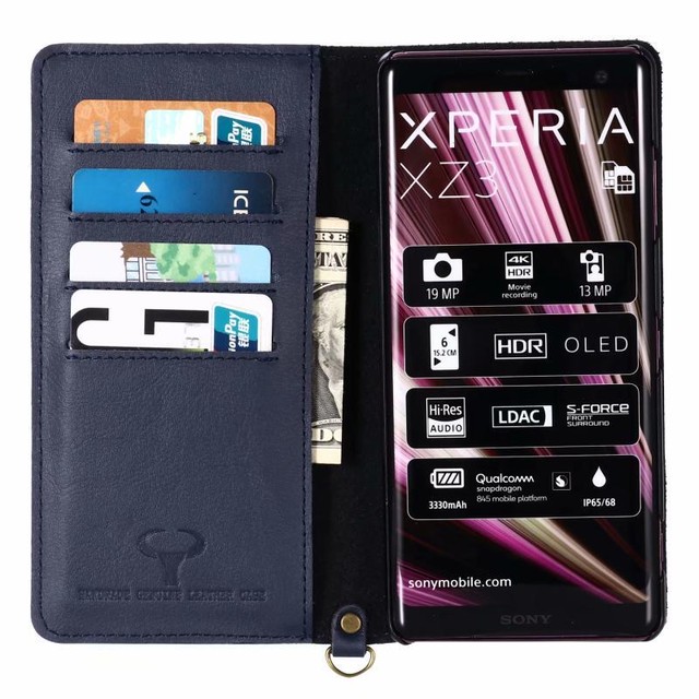 職人技 本革 Xperia Xz Xzs Xz1 Xz3ケース 手帳型 スマホケース Xperiaケース おしゃれ かわいい かっこいい 2way フラップボタン 本革 Freely S Shop