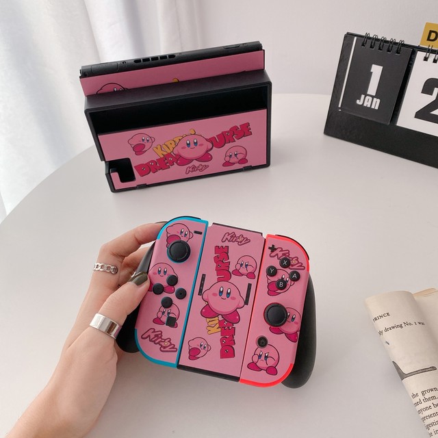 任天堂 Switch スキンシール デザインシール ニンテンドウ スイッチ フィルム シール Joy Con保護 ジョイコンシール かわいい ステッカー 01 かわいいairpodsケース Switchカバー Iphoneケース Airtagホルダー New I