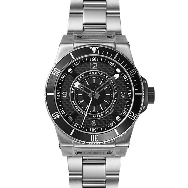 【HYDROGEN WATCH ハイドロゲンウォッチ】HW324204/SPORTIVO スポルティヴォ(シルバー)/国内正規品 腕時計