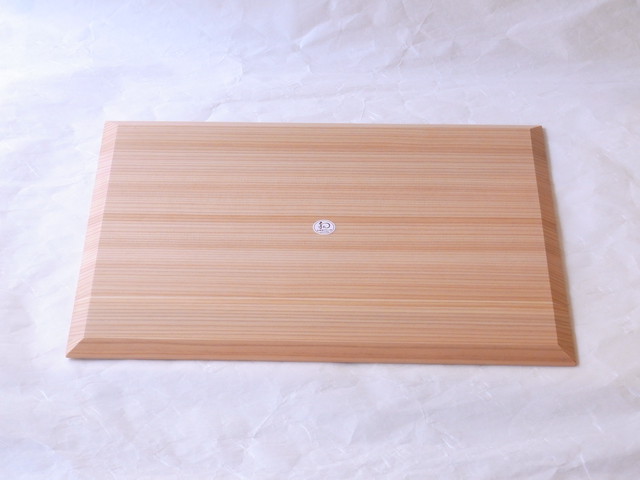秋田杉 板膳 一枚板 白木 新型 小林漆陶