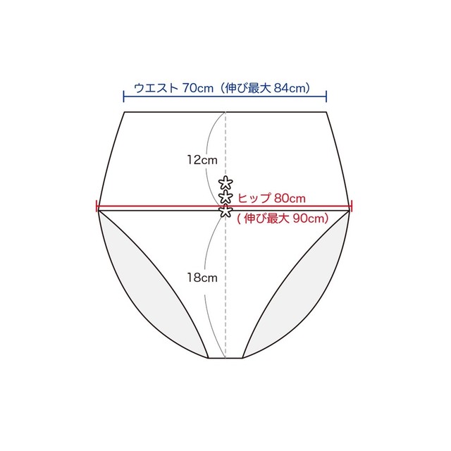 ふんパン Lサイズ ウエスト70センチ Granmashand