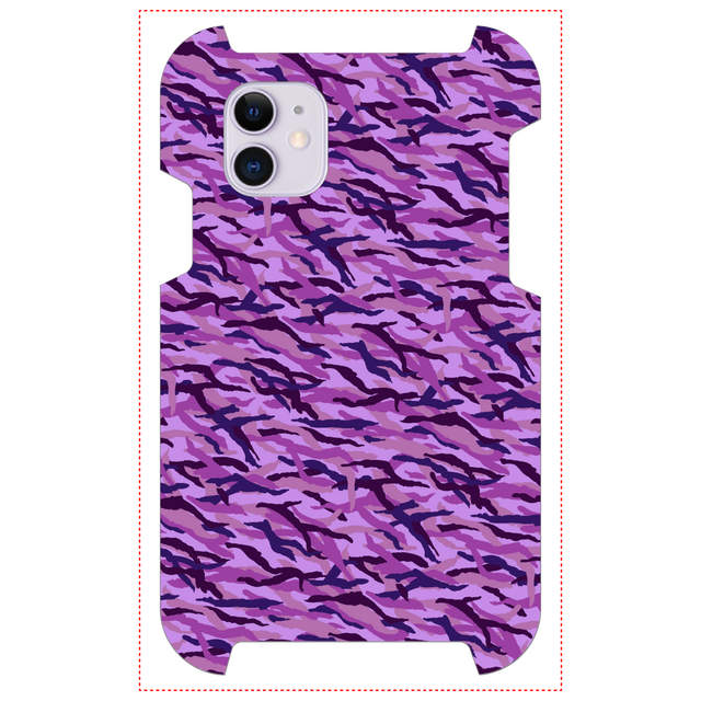 Iphoneケース スマホケース イラスト おしゃれ シンプル Iphone12 Xperia 5 Android アンドロイド ケース タイトル 迷彩柄 パープル Iphoneケース Tシャツ メンズ スマホケース レディース Etc 雑貨屋アリうさ