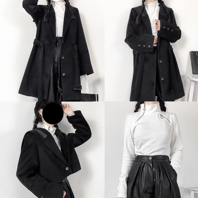 秋冬 アウター コート ショート丈 病みかわいい ゴスロリ ストリート系 Jkスタイル アーミースタイル オルチャン 原宿系 10代 代 大人きれいな私を叶える Marriages